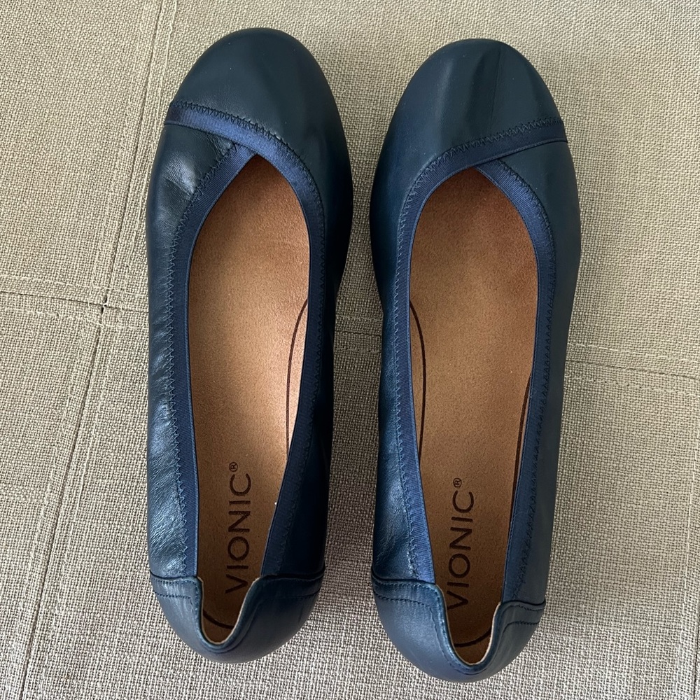 Vionic Ballet Flat Navy